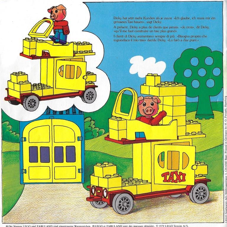 LEGO Fabuland 338 - Blondi Schweins Taxistation